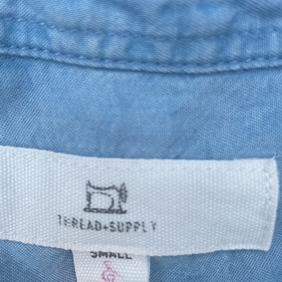 Thread & Supply  Denim Shirt Dress - Picture 5 of 8